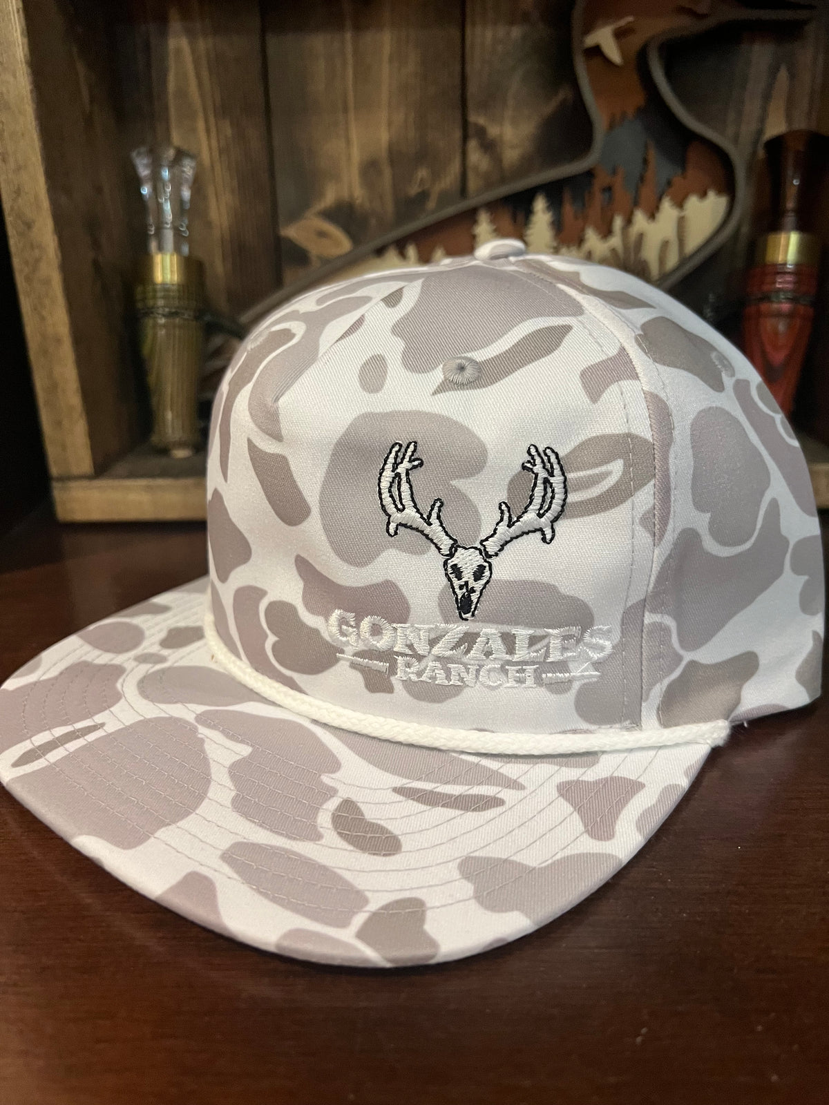 Legacy Logo Grey Sandstone Trucker Hat