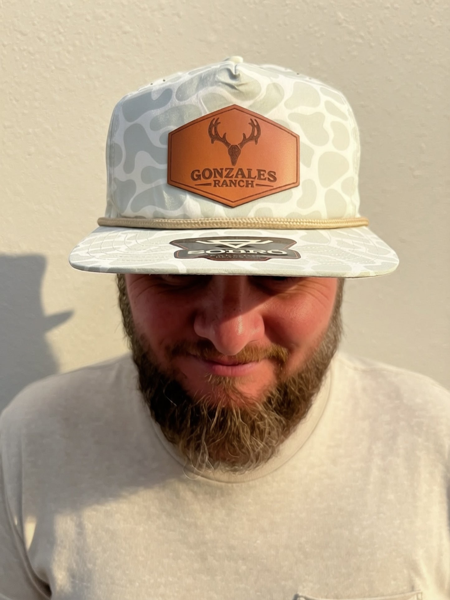 Leather Legacy Logo Summer Drop-Cedar Fog