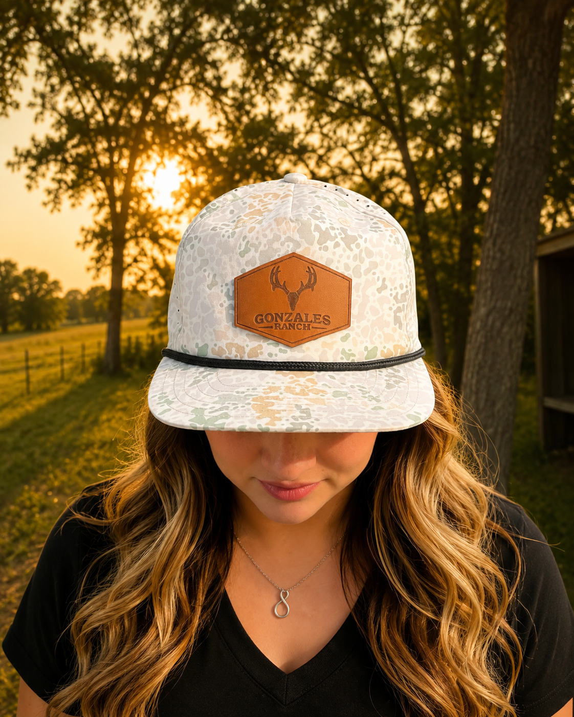 Leather Legacy Logo Summer Drop- Caddo Junction
