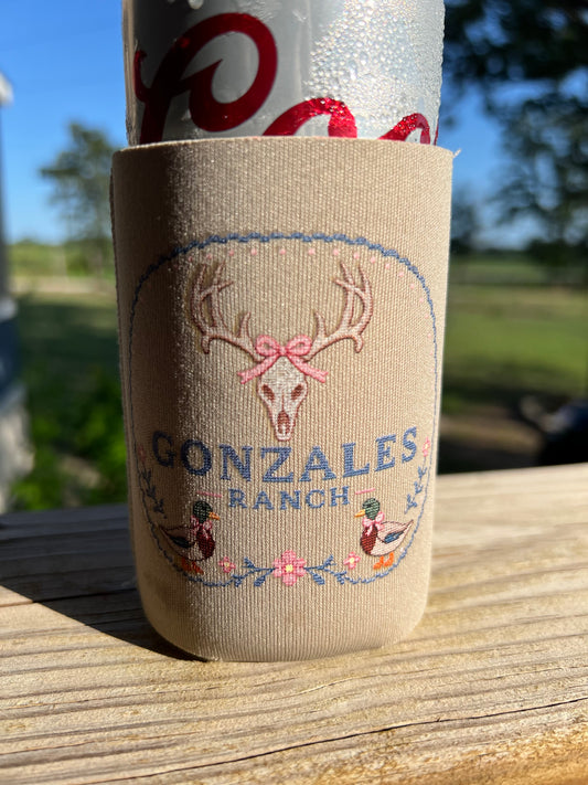 Gonzales Ranch Crochet Koozie