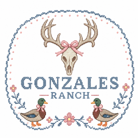 Gonzales Ranch Crochet Koozie