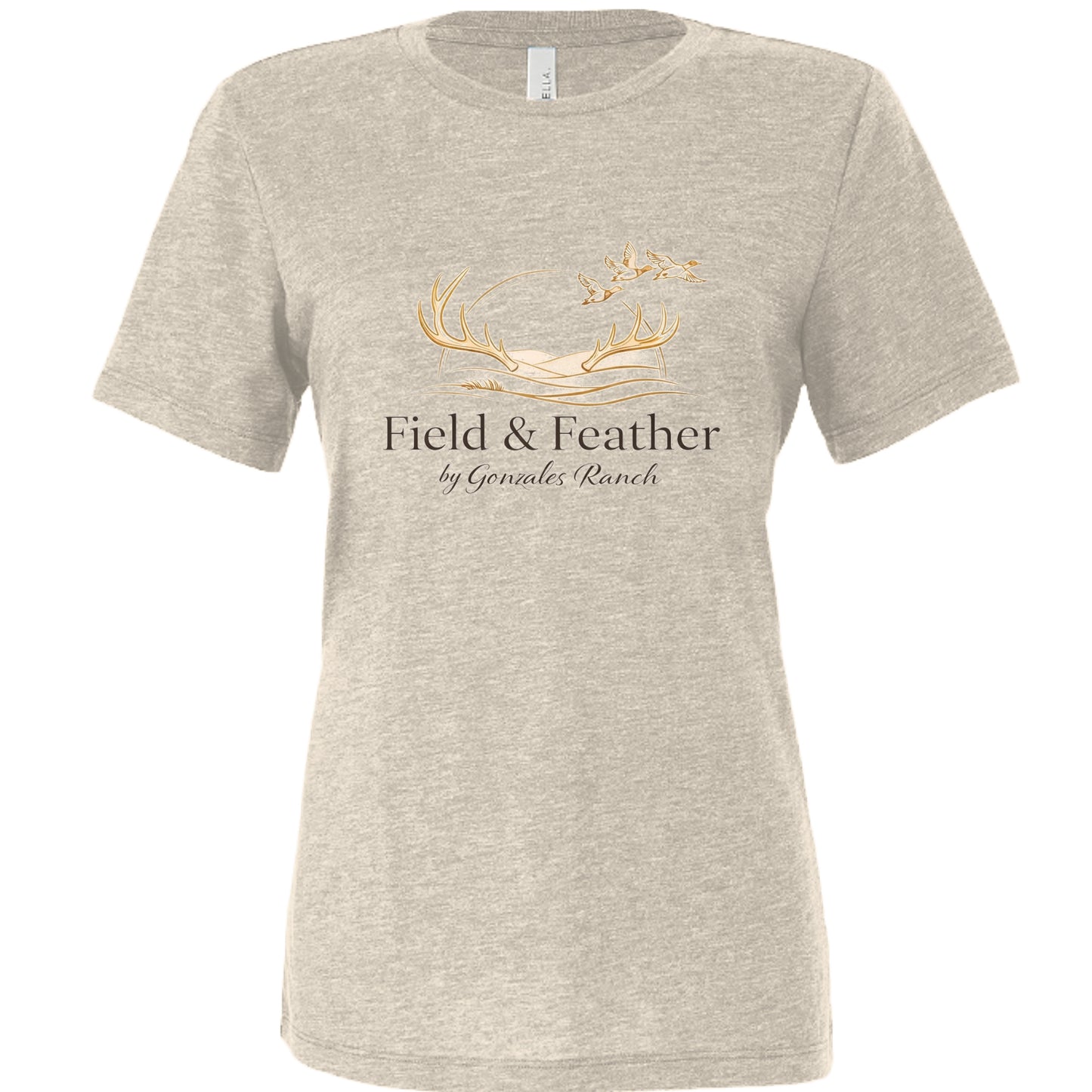 Solid Natural Triblend - 6413 - FRONT