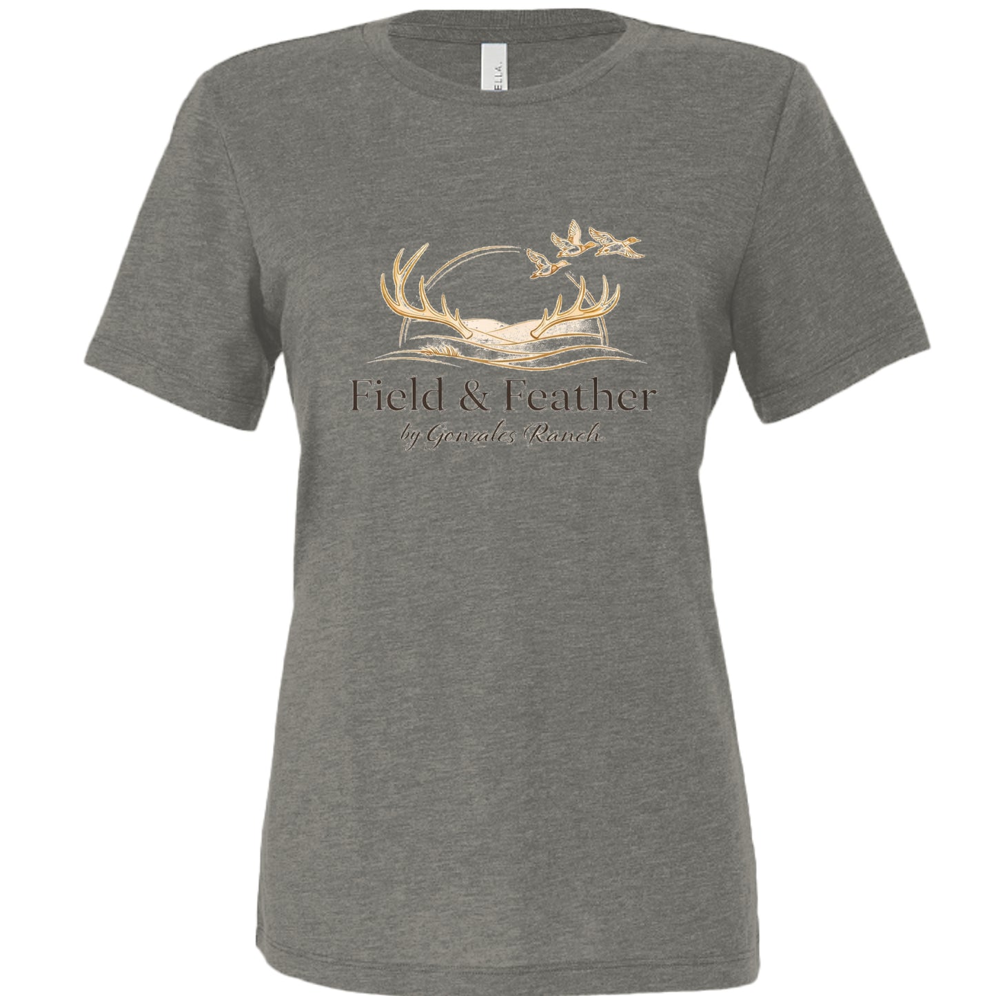 CHAR-BLACK TRIBLEND - 6413 - FRONT