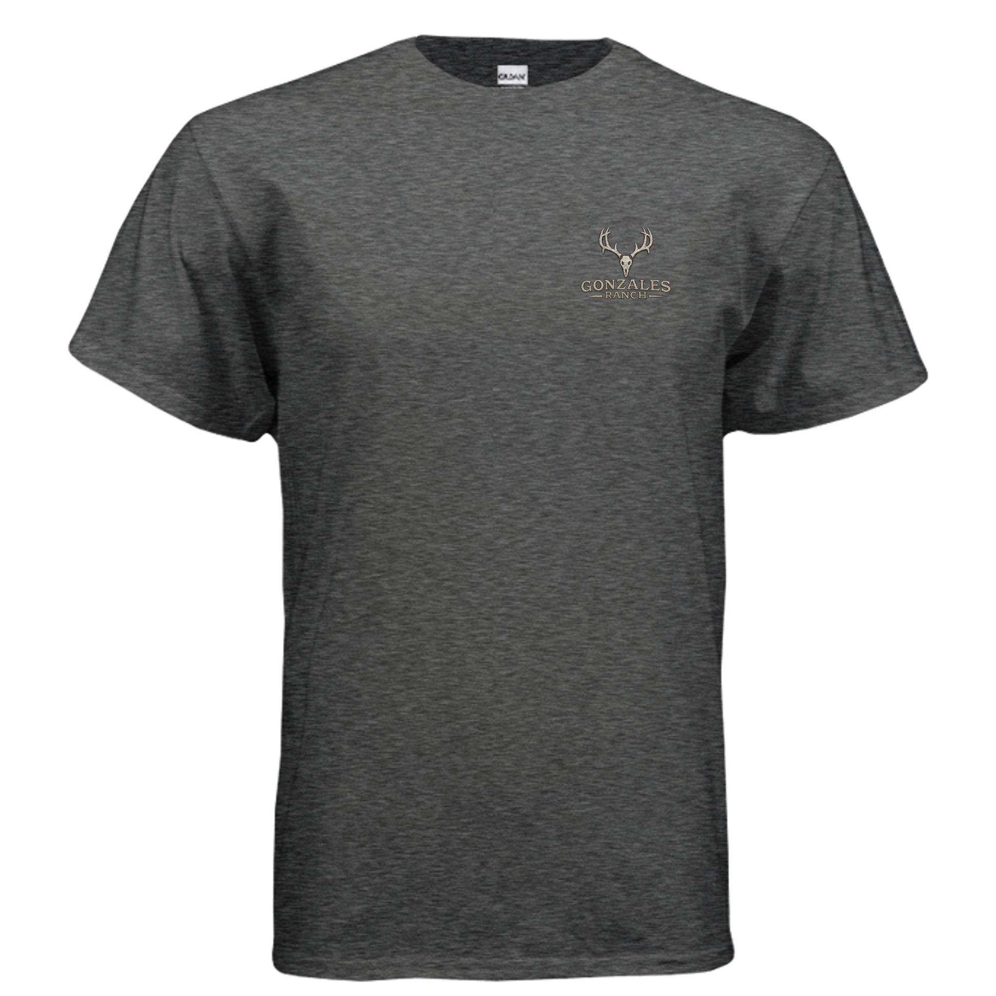 DARK HEATHER - G200 - FRONT