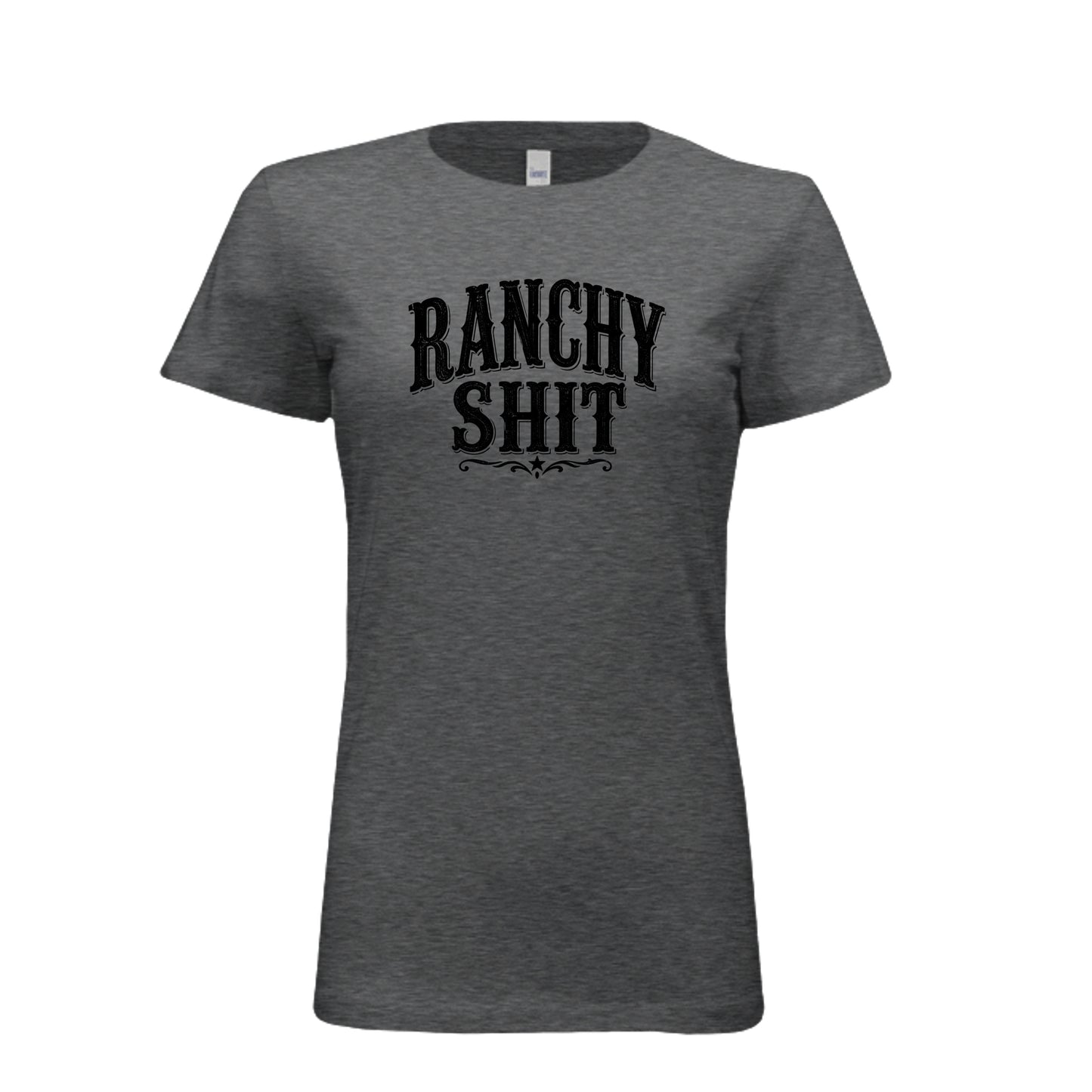 DRK GREY HEATHER - 6004 - FRONT