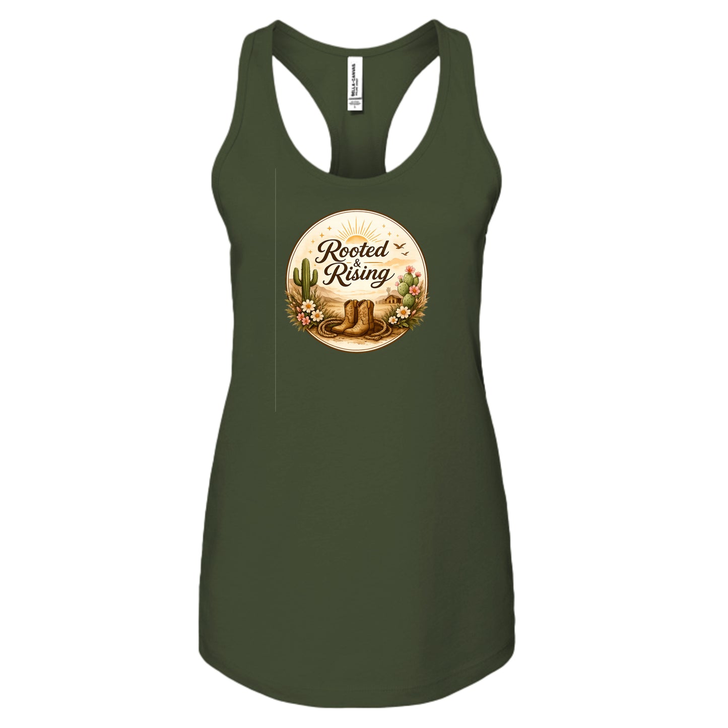 MILITARY GREEN - B6008 - FRONT