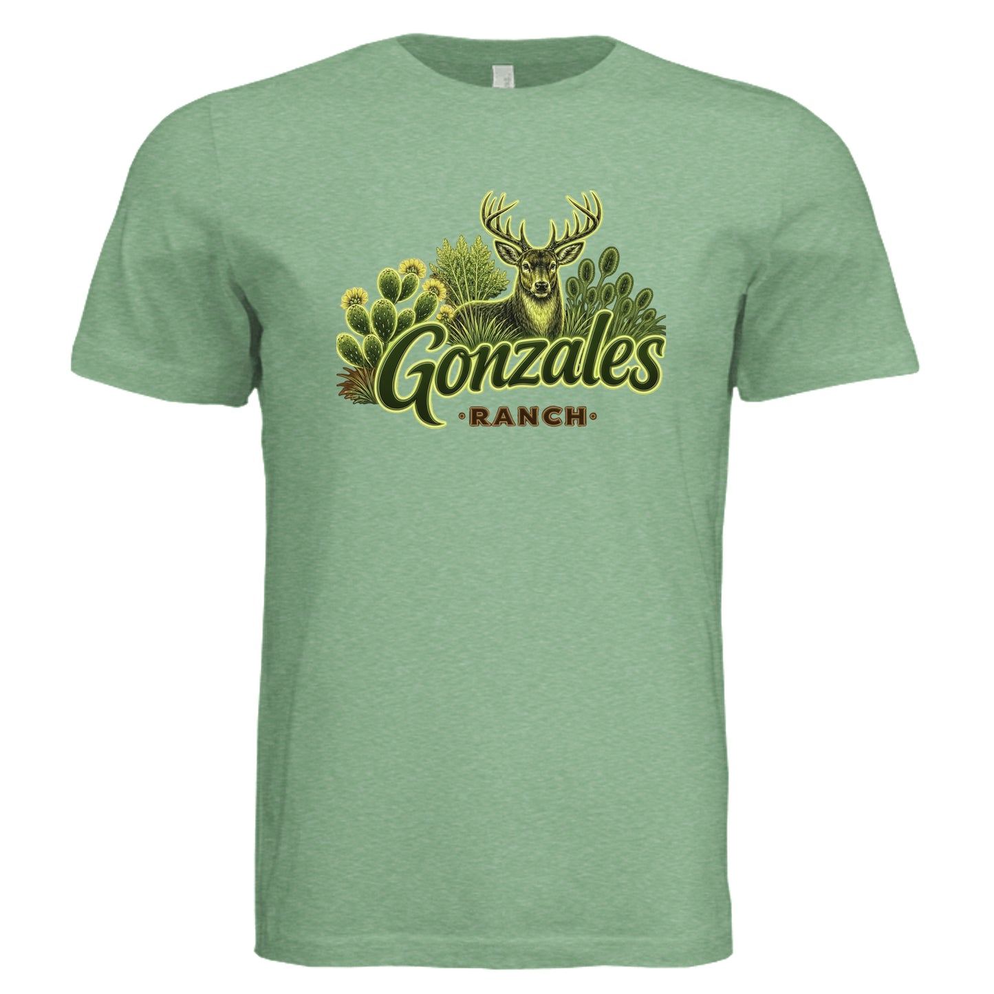 GREEN TRIBLEND - 3413C - FRONT